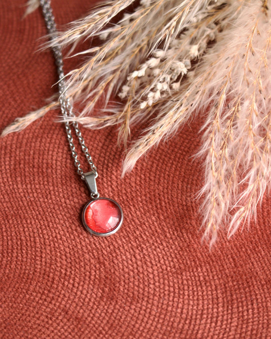 Nouveau Collier Secret Gris du gabon