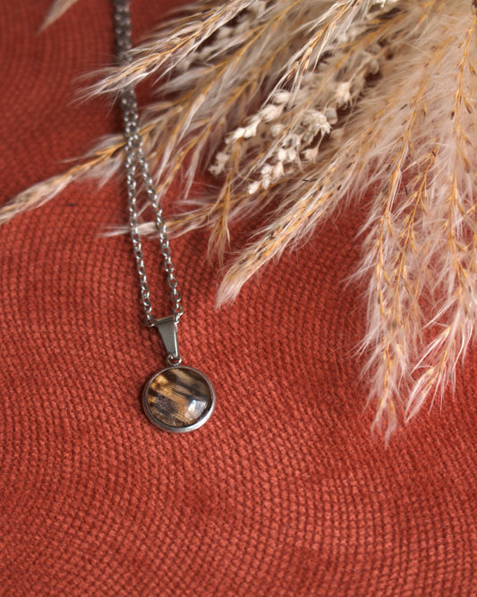 Nouveau Collier Secret Faisan doré