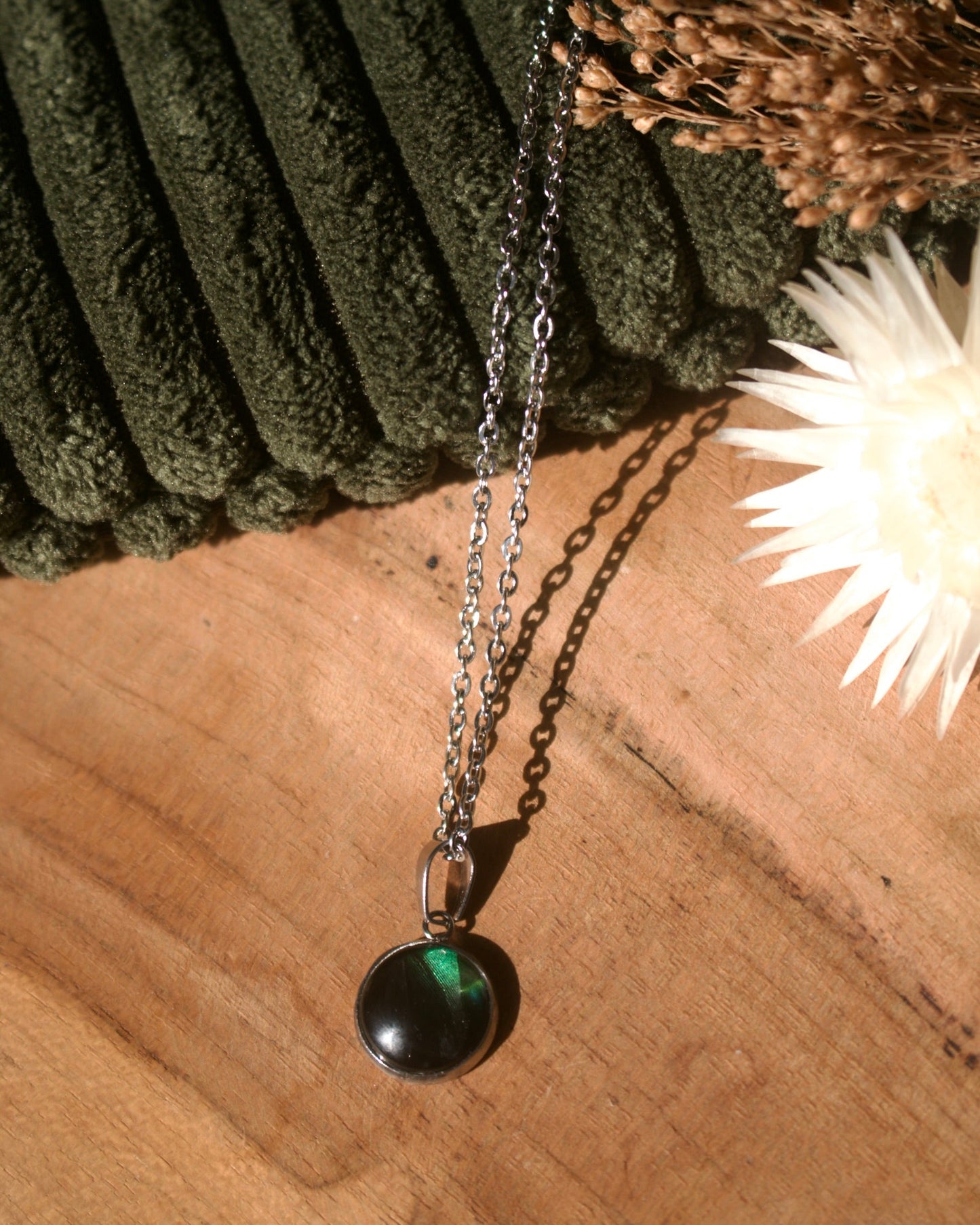 Collier Duck de Toi Sarcelle