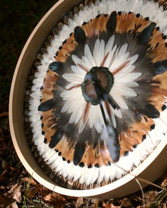 Horloge rosaces