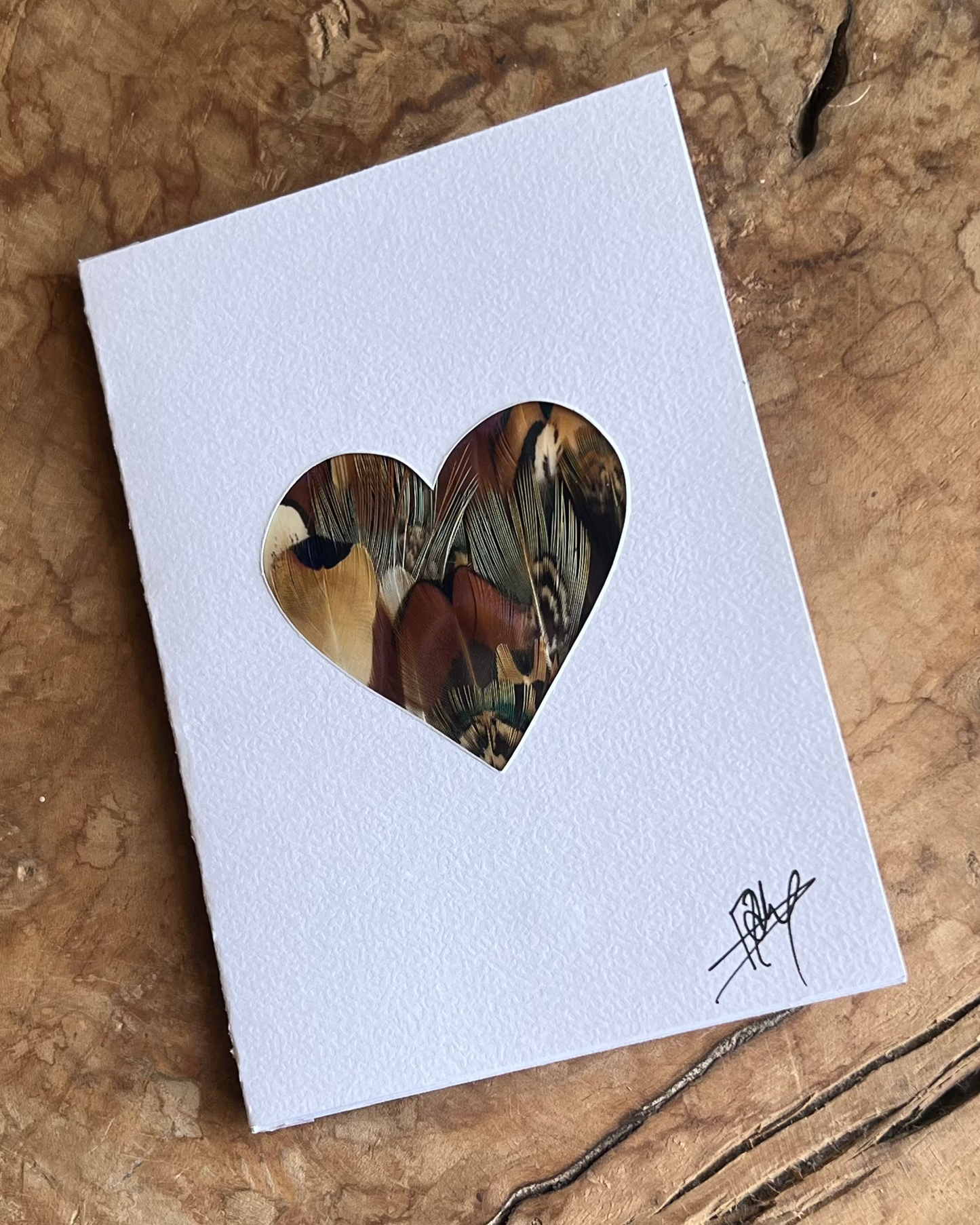 Carte postale Coeur